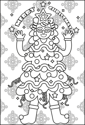 Dibujo de tarjeta de navidad para colorear dibujos para colorear imprimir gratis