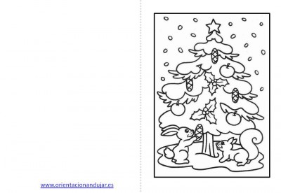 Christmas de navidad para colorear