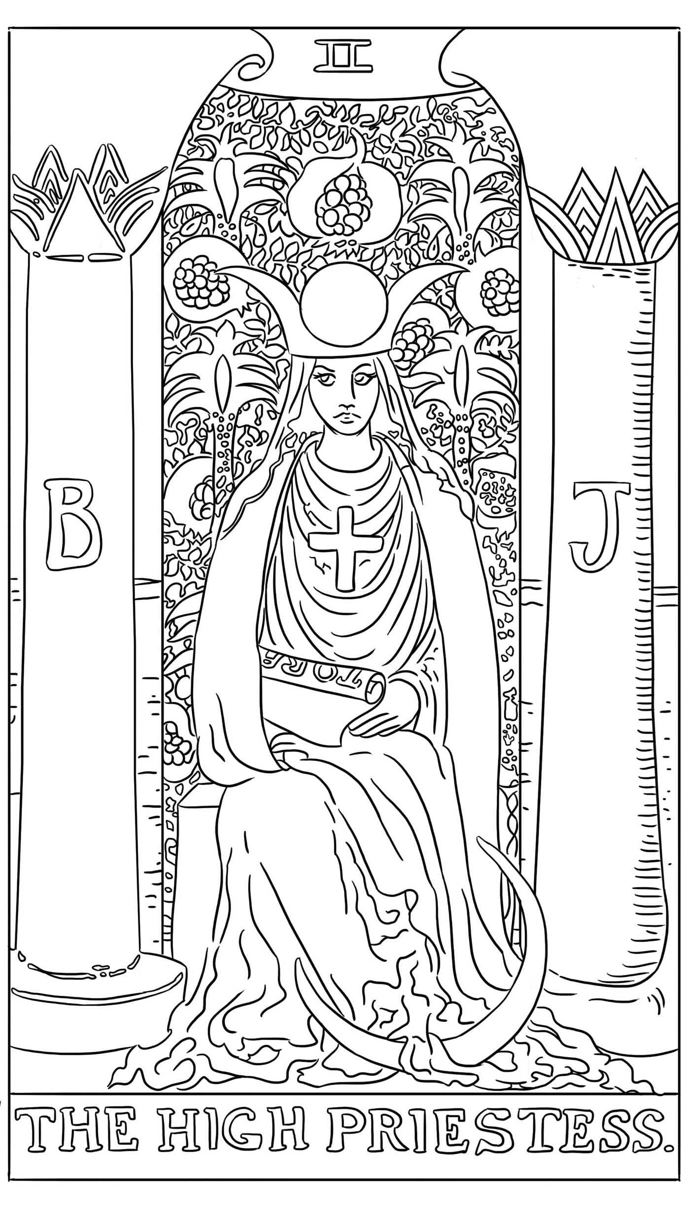 Tarot card adult coloring book for sale â body mind soul houston