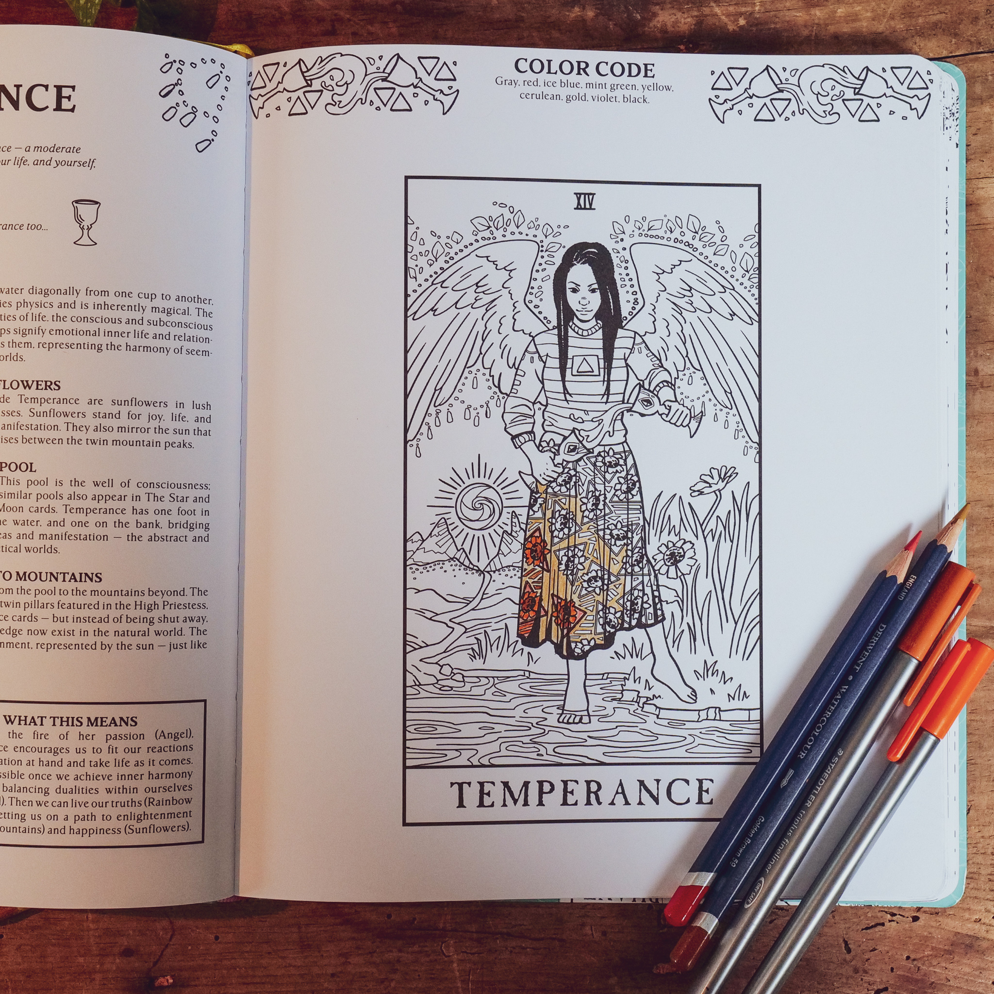 Why colouring in the tarot can improve your practice