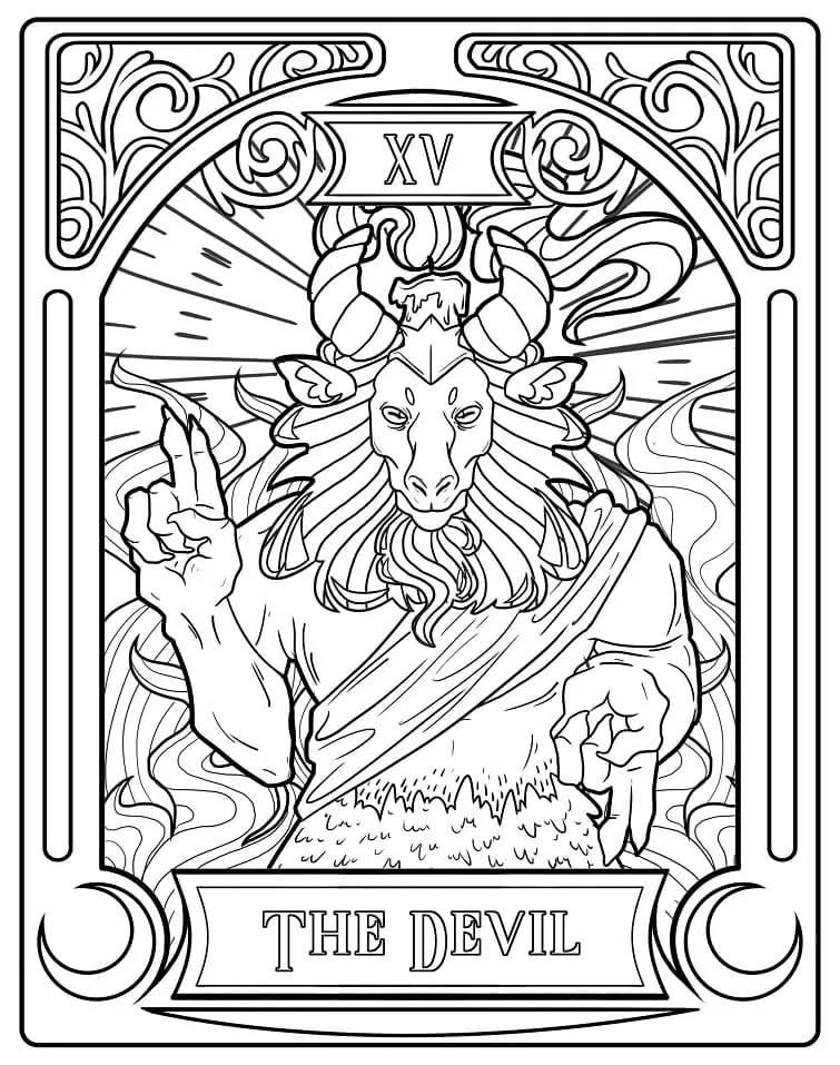 Tarot malvorlagen