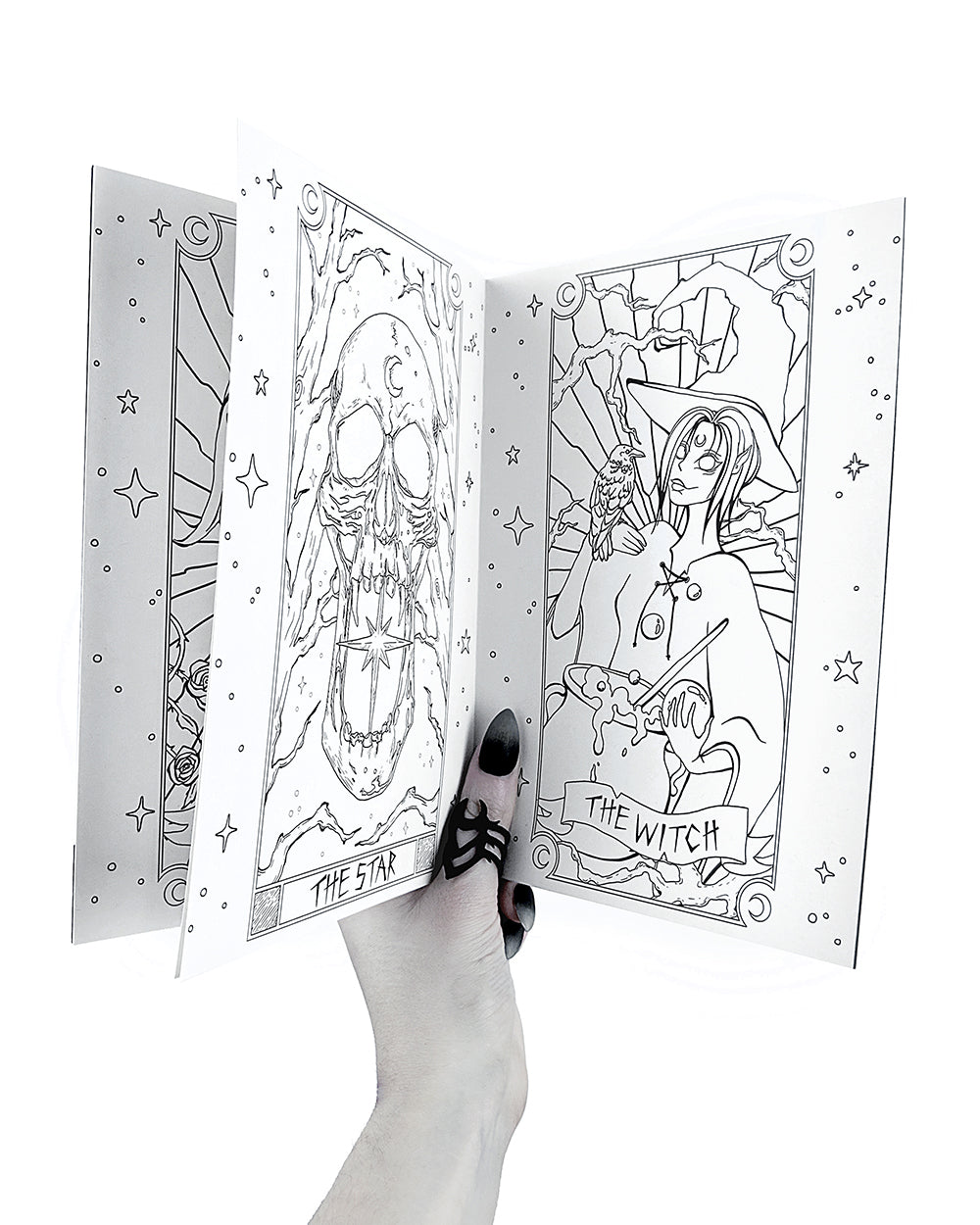 Tarot colouring book â rogue wolf