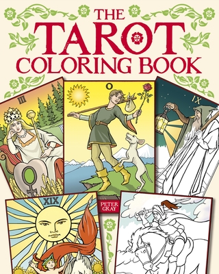 The tarot coloring book sirius creative coloring