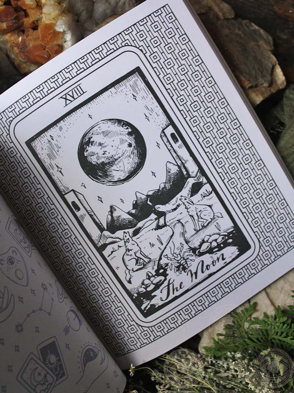 Tarot colouring book
