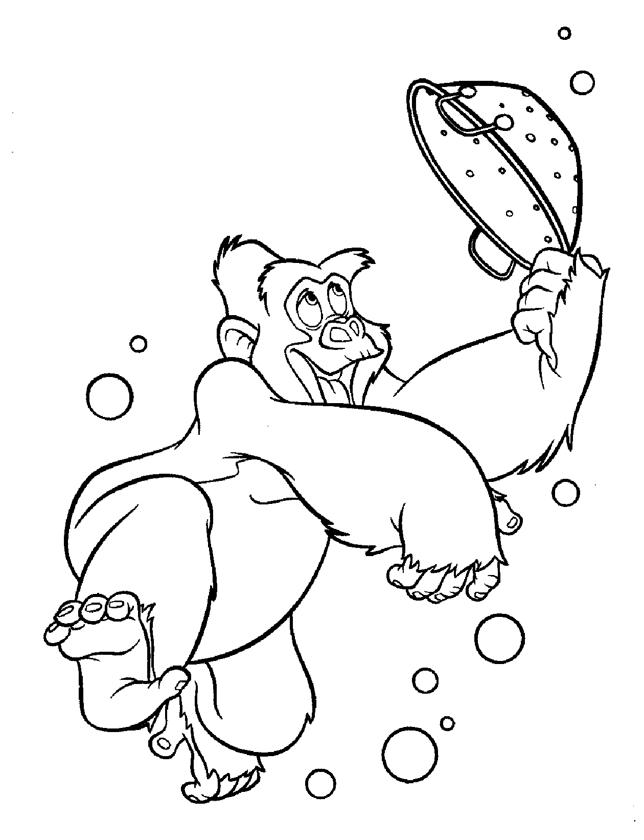 Tarzan coloring pages