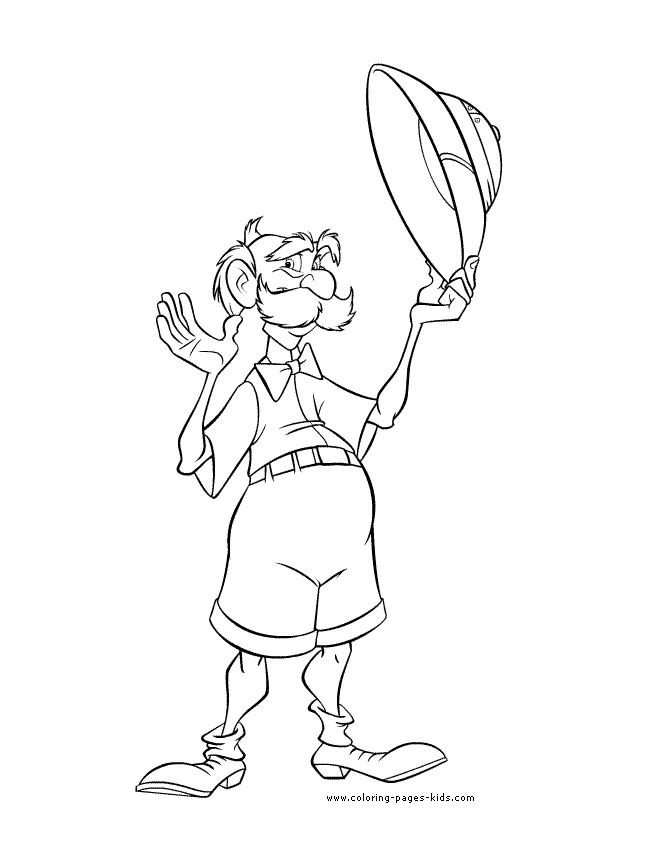 Tarzan coloring pages