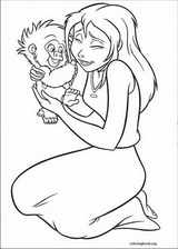 Tarzan coloring pages