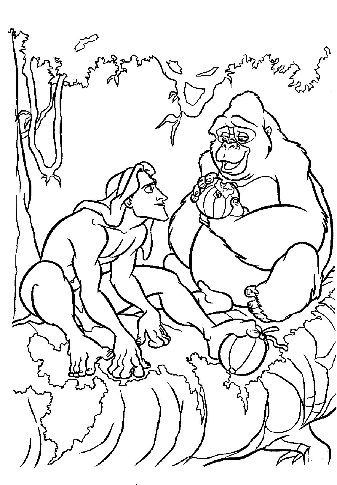 Tarzan et kala