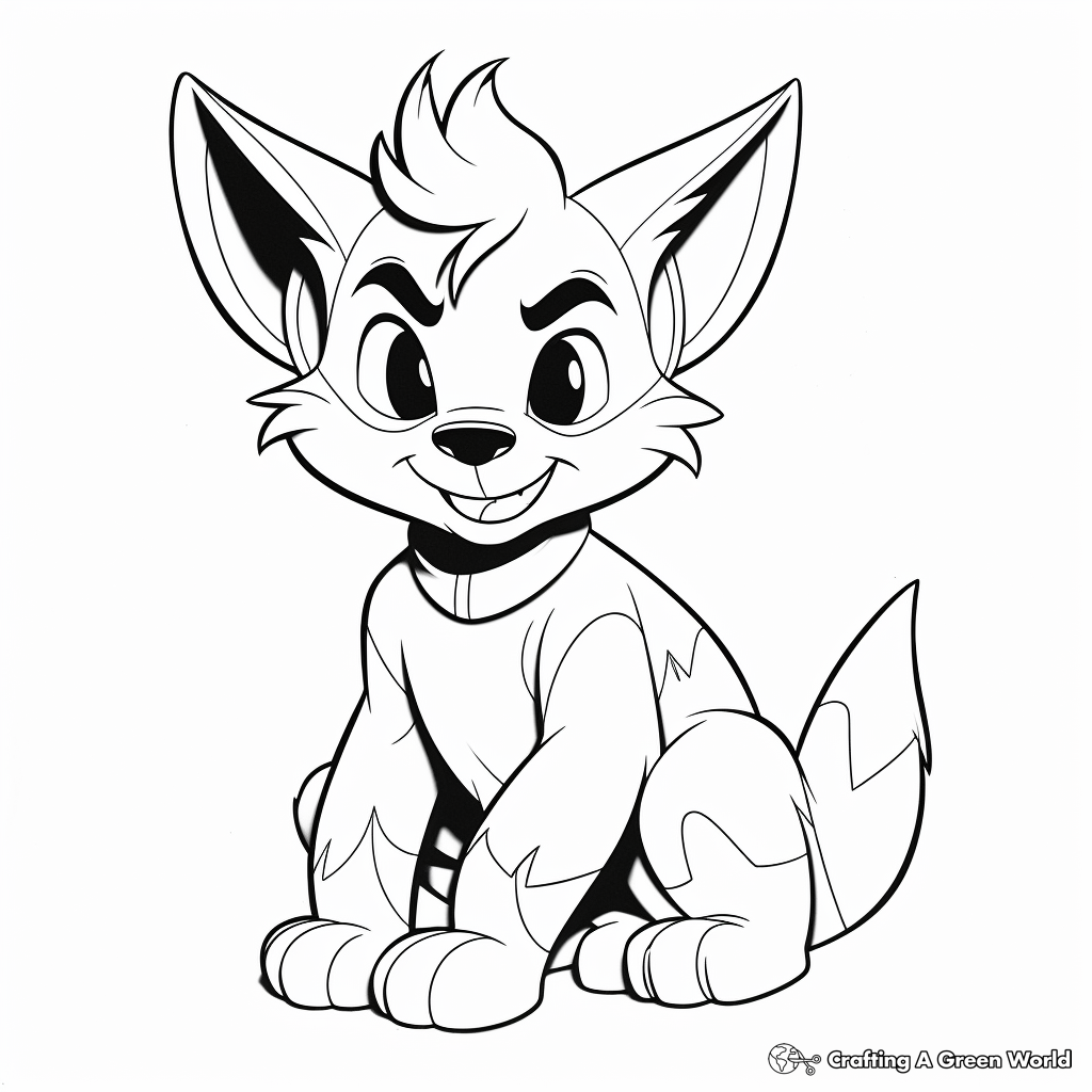 Tasmanian devil coloring pages