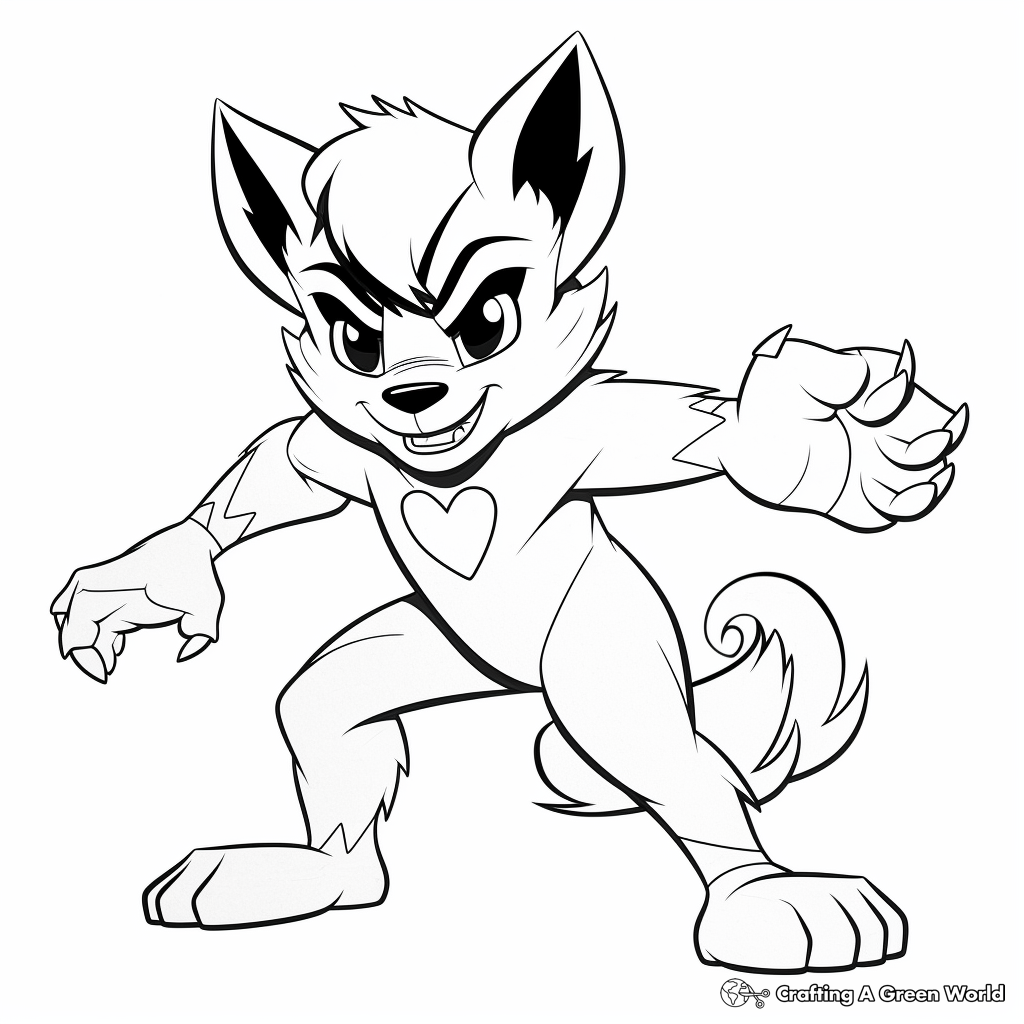 Tasmanian devil coloring pages