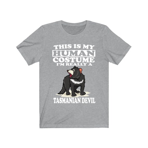 This is my human costume im really a tasmanian devil shirt tasmanian devil lover shirt tasmanian devil funny animal adult kids