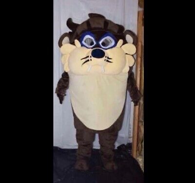 Tasmanian devil looney tunes mascot costume