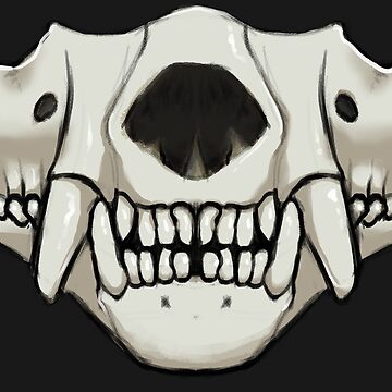 Tasmanian devil skull mask for sale by dominobear
