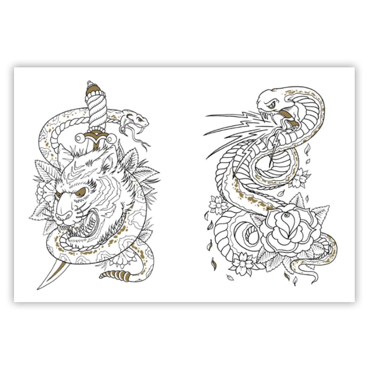 Tattoo coloring book â make vancouver