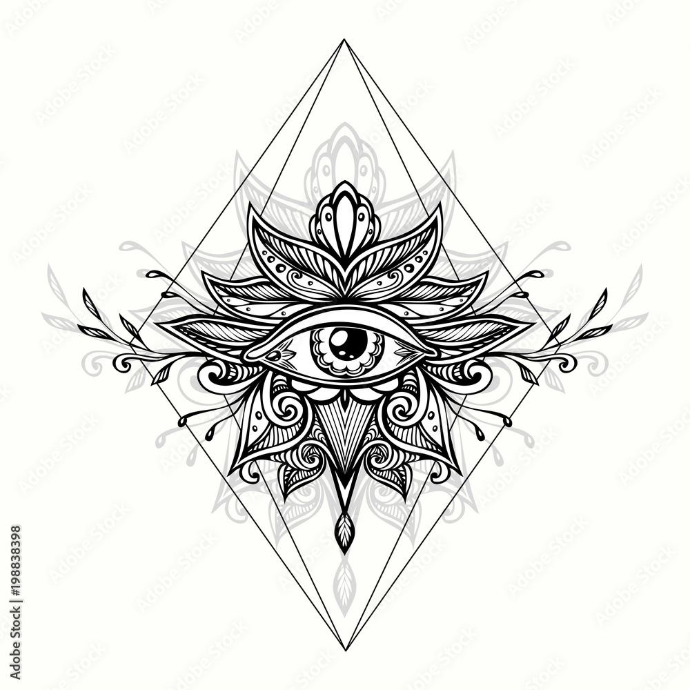 Abstract symbol of all