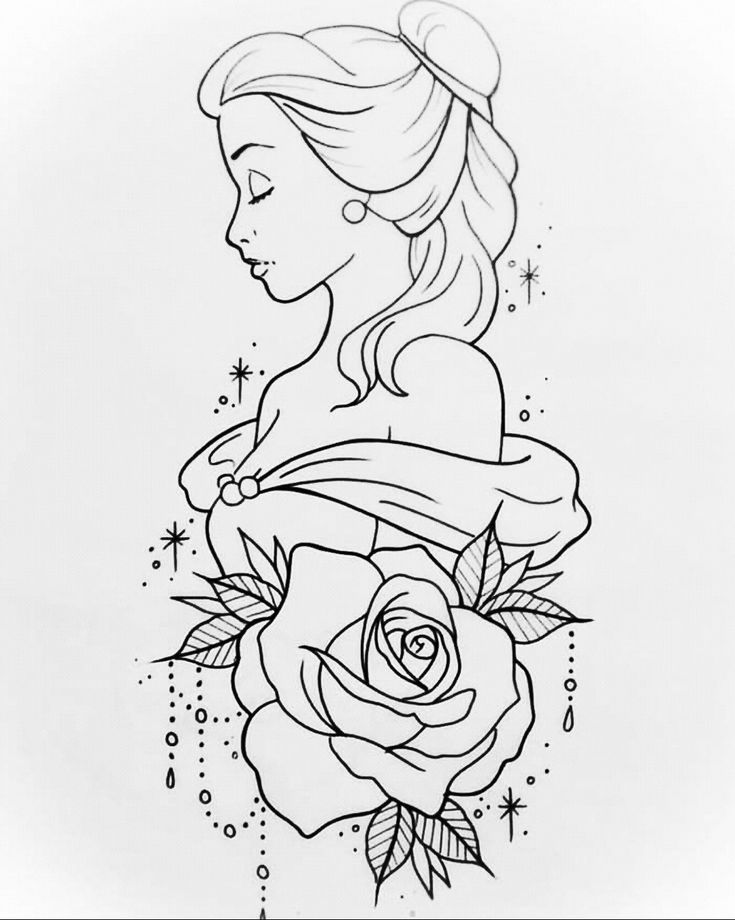 Pin by vinii tattoo on tatuagem disney tattoos coloring book art cartoon coloring pages