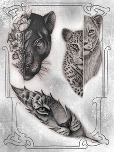 Ideas de realismo animales disenos de unas tatuajes de animales tatuaje de tigre