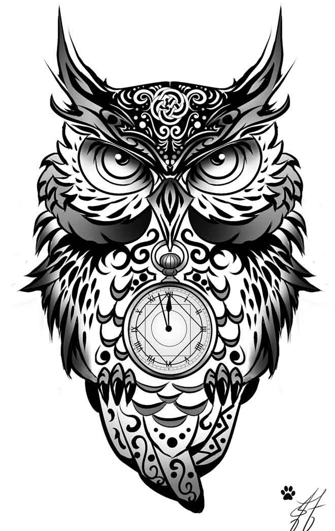 Creative owl tattoo designs men and women brazos tatuados tatuajes de lobos buhos para tatuar