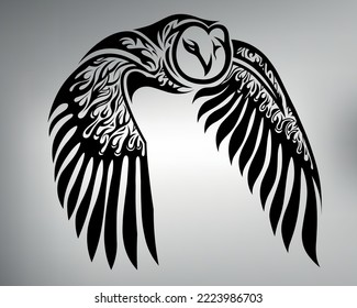 Tribal owl tattoo images stock photos d objects vectors