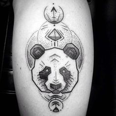 Ideas de panda tatoo tatuaje de panda tatuaje oso panda tatuajes de osos