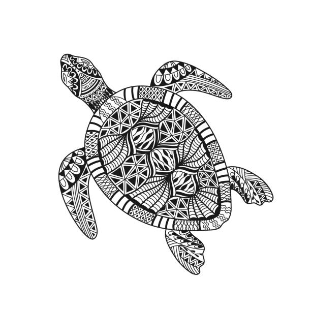 Tatuaje de tortuga fotografãas de stock fotos e imãgenes libres de derechos