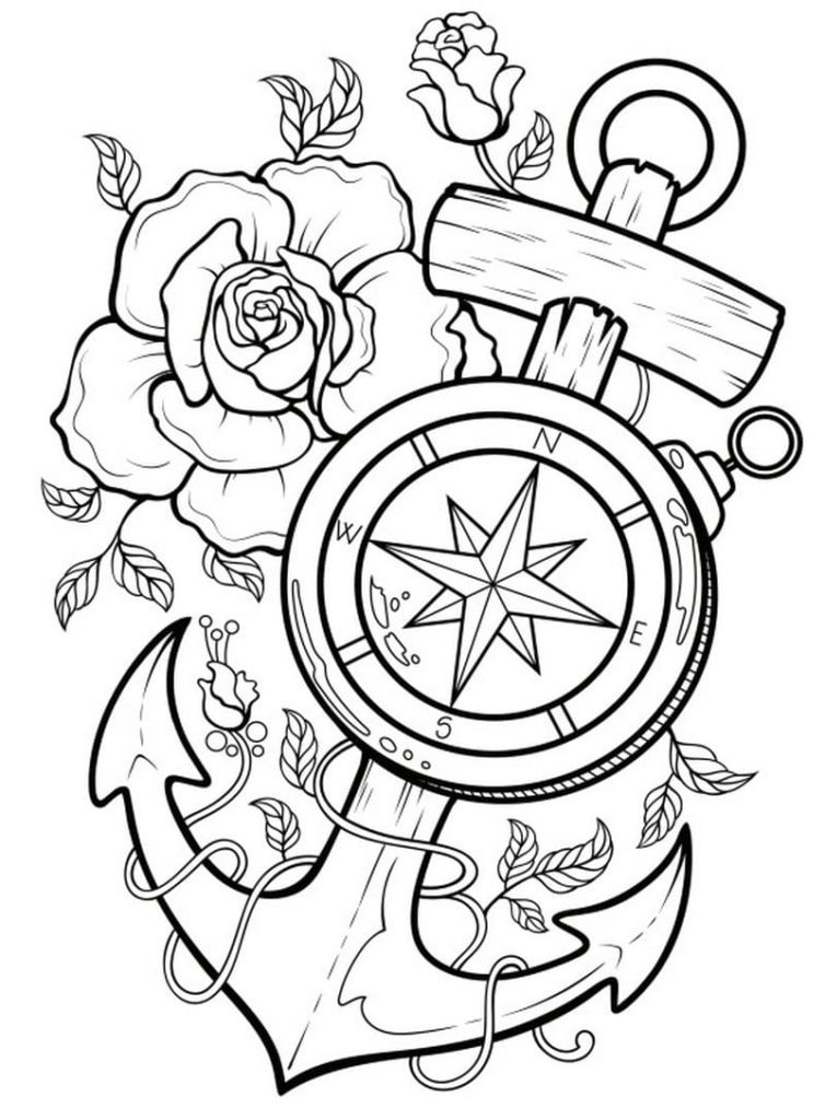 Dibujos de tatuajes para colorear wonder