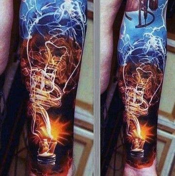 Algunos original tatuaj coloridos para hombr brazos tatuados tatuaj de color mejor tatuaj de manga