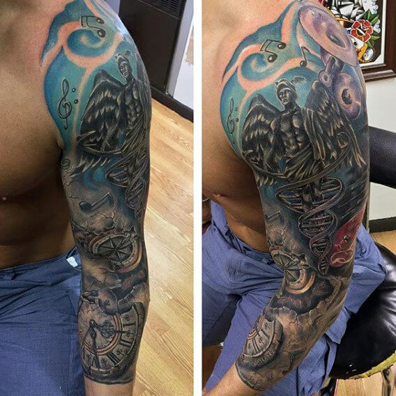 Tatuajes de relojes con ideas significados originales