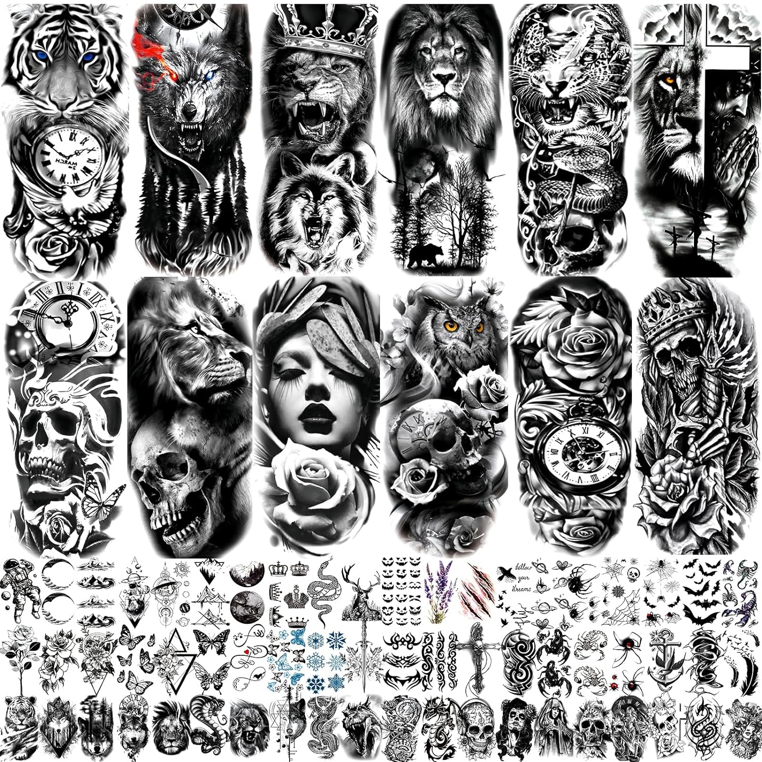 Jeefonna hojas tatuaje temporal pa hombres gentina