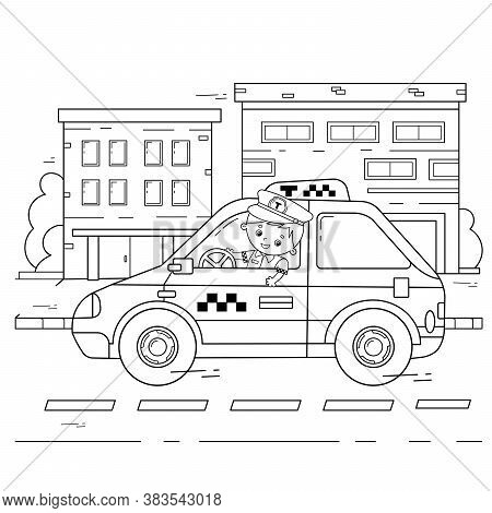 Coloring page outline vector photo free trial bigstock