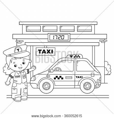 Coloring page outline vector photo free trial bigstock
