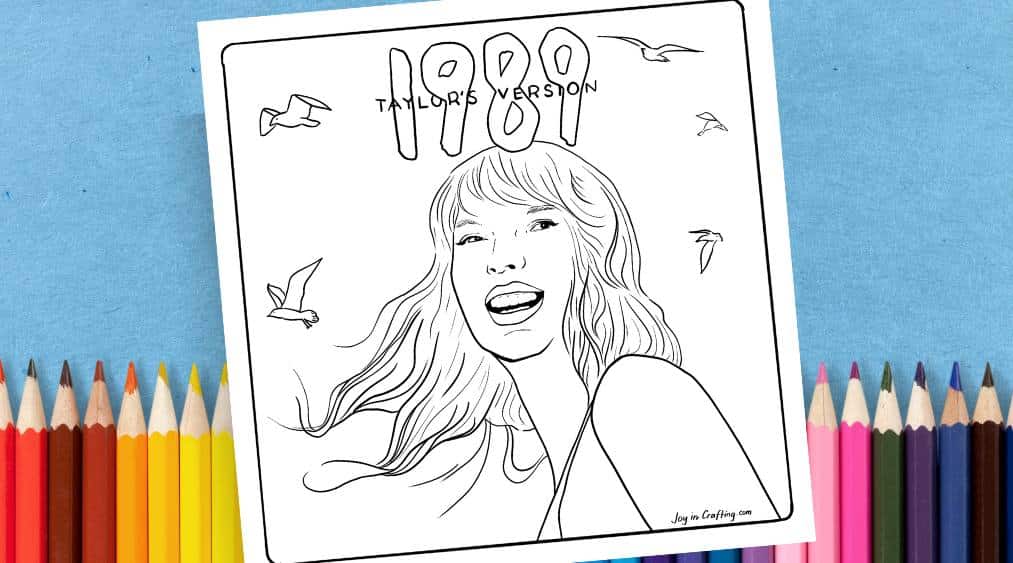 Taylor swift the eras tour coloring and activity printables unofficial