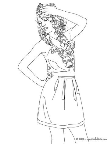 Taylor swift coloring pages printable coloring pages taylor swift people coloring pages