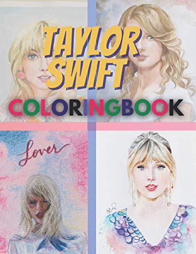 Taylor swift coloring book a beautiful coloring book with flawless taylor swift images for adults to relax and stress relief by heaven green