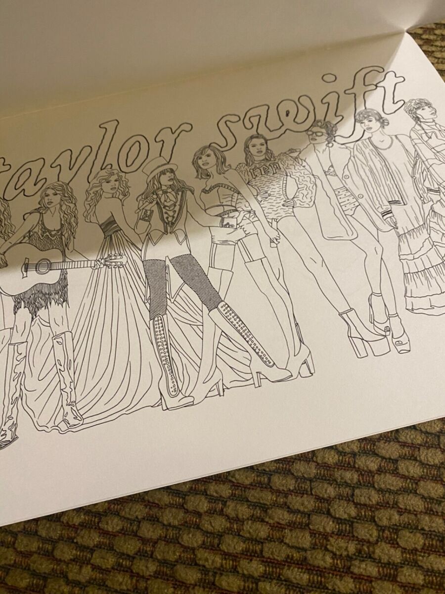 Taylor swift coloring book new