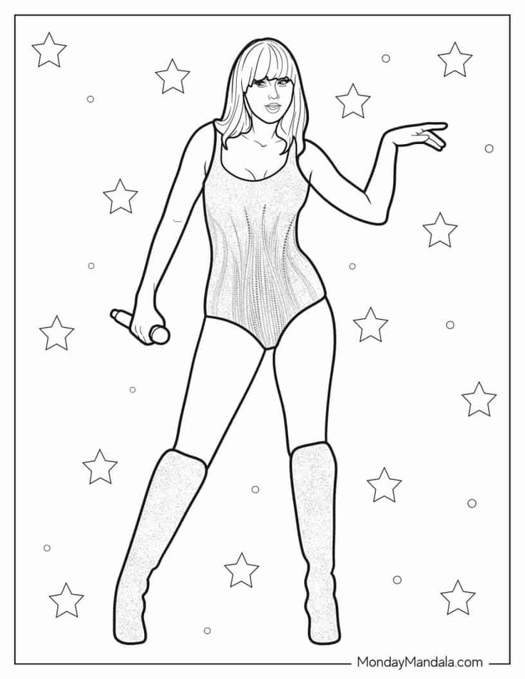 Taylor swift coloring pages free pdf printables taylor swift drawing taylor swift games taylor swift book