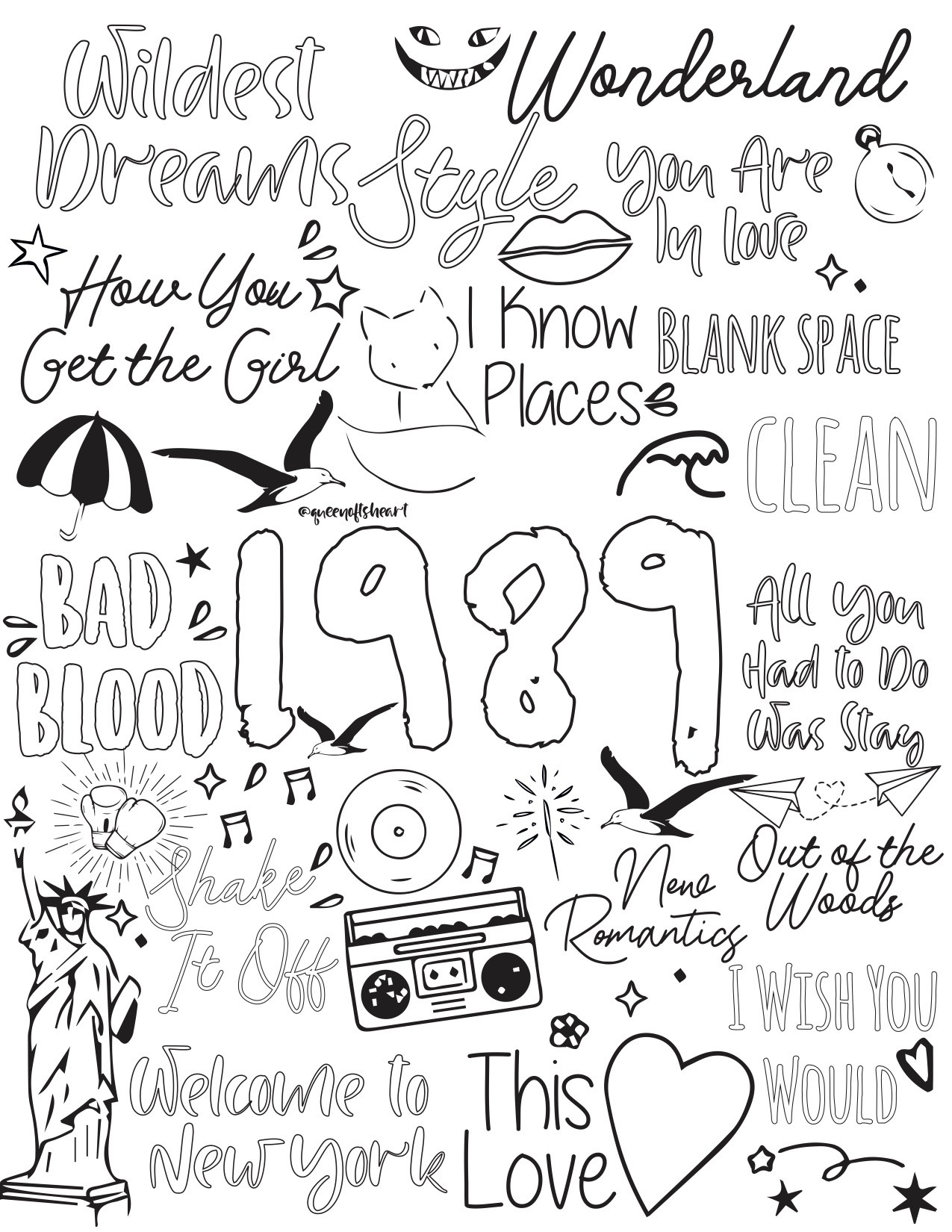 Lauren â here are some taylorswift album
