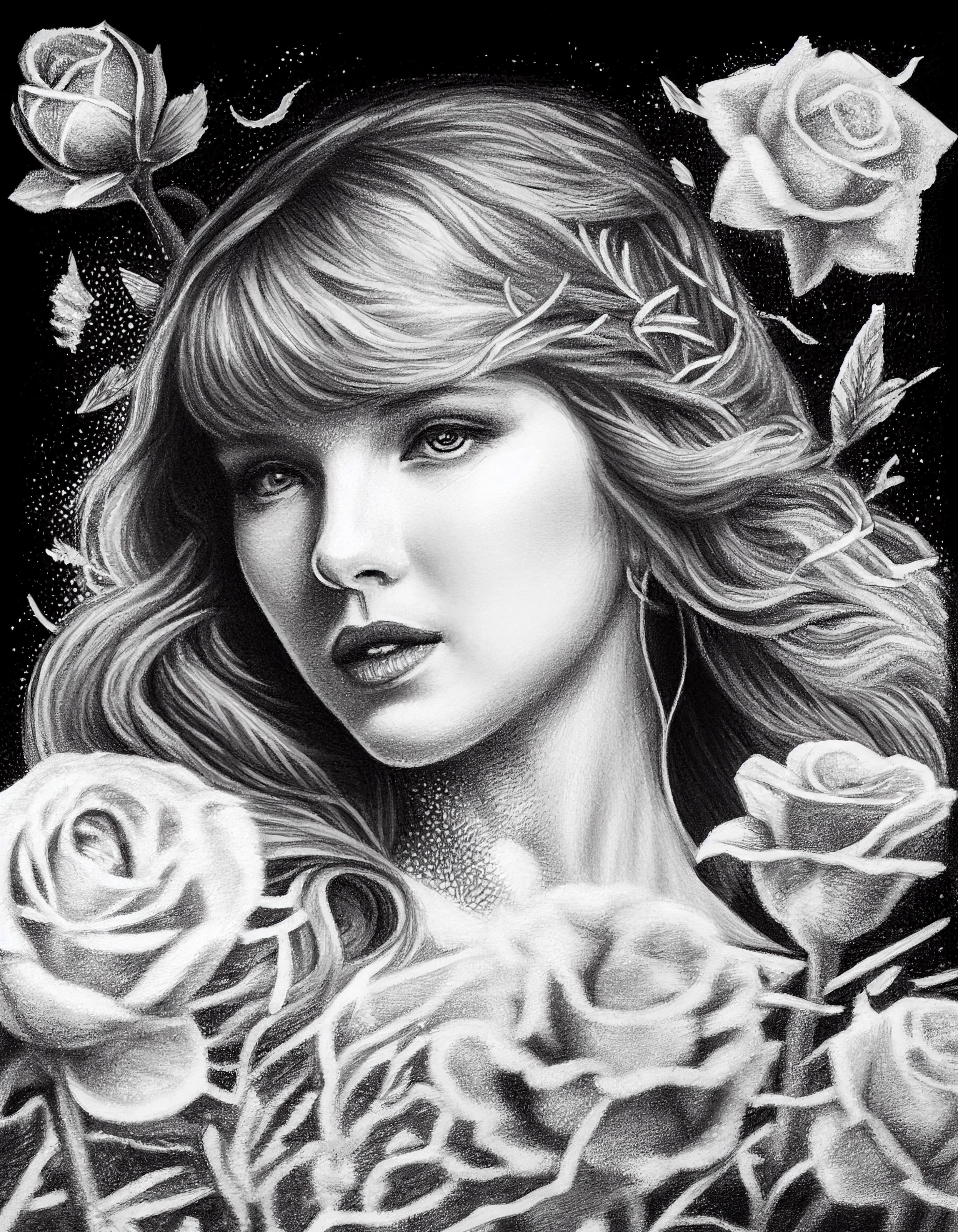 Taylor swift by johnoliearts on