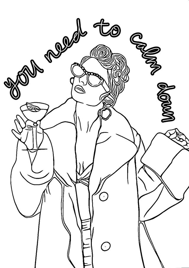Taylor swift coloring pages for the swiftie in your life