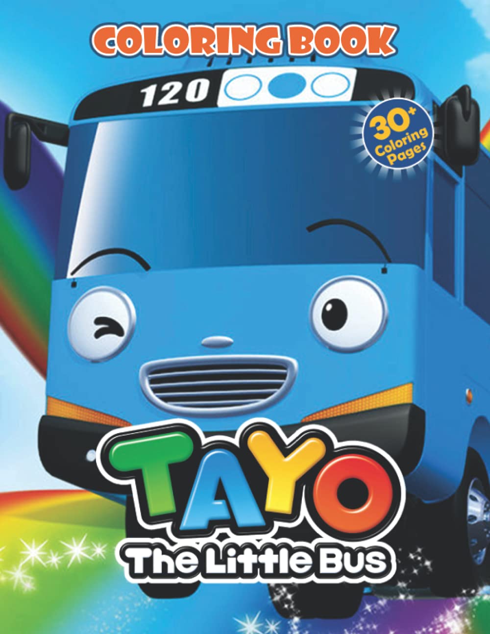 Tayo the little bus coloring book high quality coloring book for all ages with many beautiful