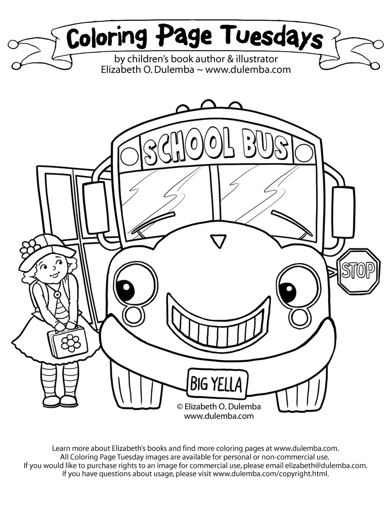 Coloring page tuesday