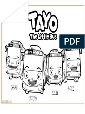 Tayo little bus pdf