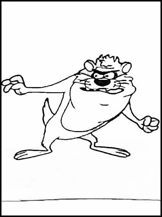 Coloring book taz