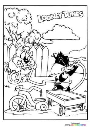 Looney tunes pages free print or download images for your kids