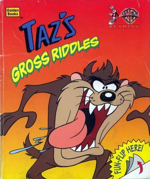 Taz looney tunes coloring book rare unused