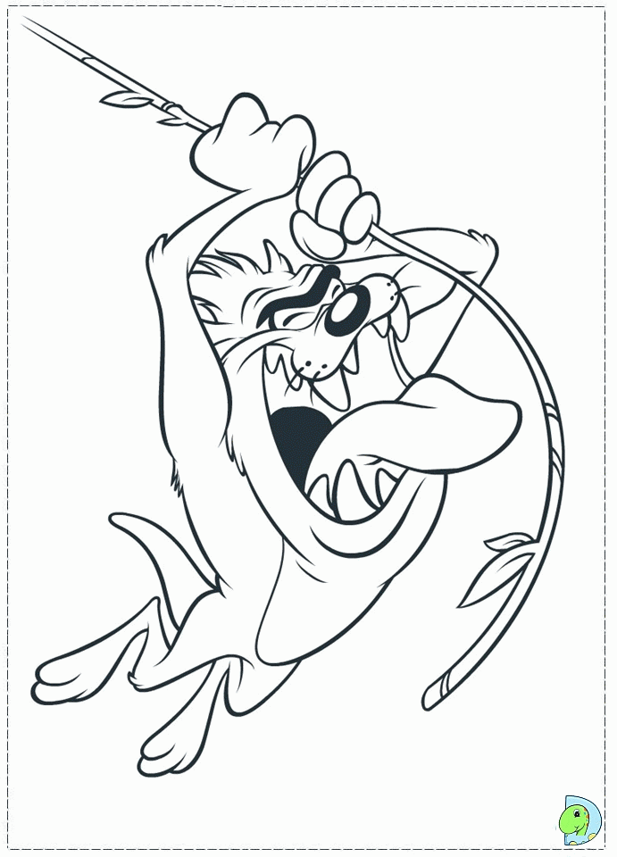 Free taz coloring page download free taz coloring page png images free cliparts on clipart library