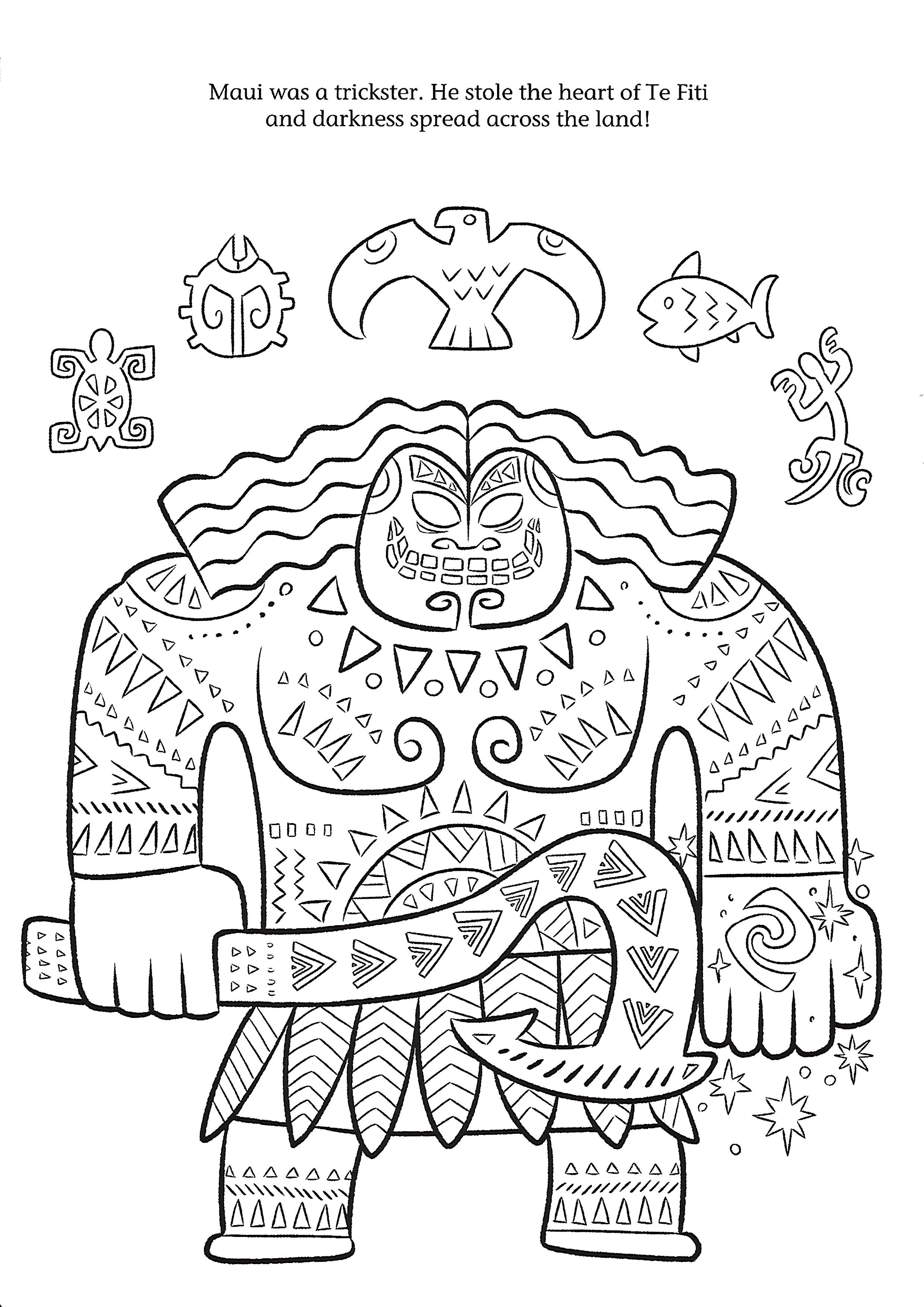 Moana coloring page moana coloring pages moana coloring colouring pages