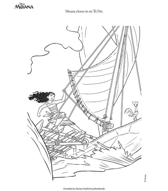 How to make disney moana activity and cloring sheets online