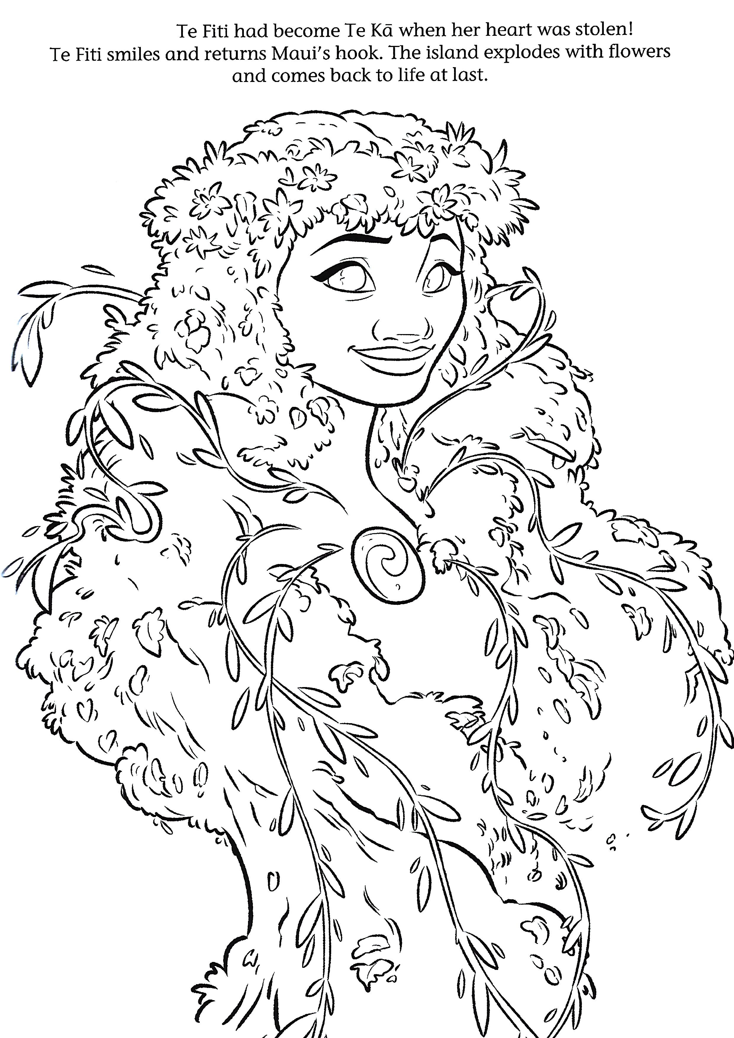 Moana coloring page moana coloring pages moana coloring coloring pages