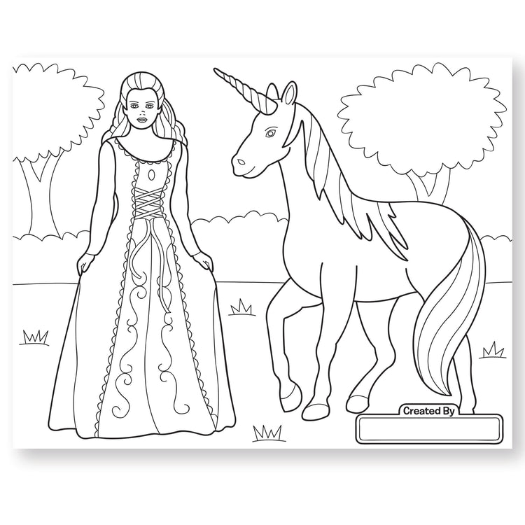 Jumbo coloring pad